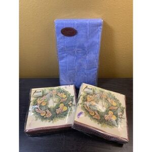 Set Of‎ 3 Pkgs Ambiente Caspari Paper Napkins Lunch Cocktail Flower Party